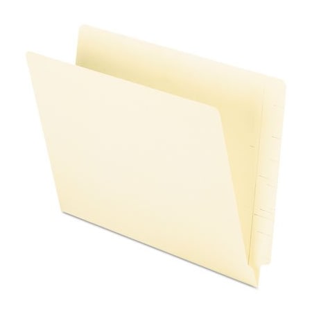 Tops Business Forms Pendaflex, MANILA END TAB FOLDERS, 9.5in FRONT, 2-PLY STRAIGHT TABS, LETTER SIZE, 100PK H110D